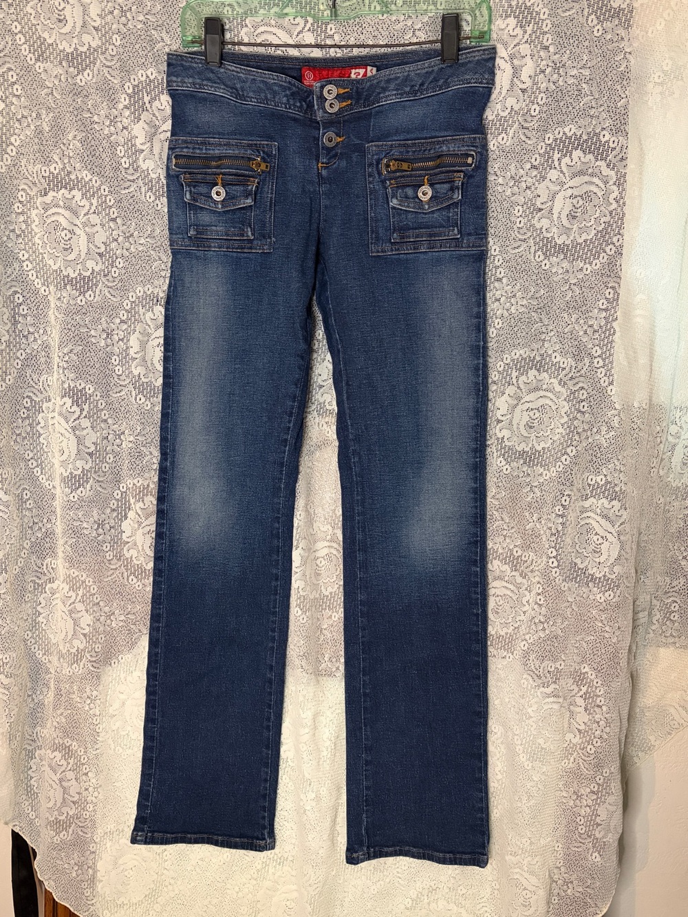 Y2K low rise guess jeans